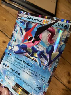 POKEMON CARD ASH-GRENINJA 2016 PROMO XY133 JUMBO EXCELLENT CONDITION - Image 3