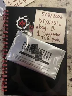 Final Fantasy TCG : FFXIV Fanfest 2026 Sealed Card (Listing B) - Image 1