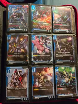 Gundam TCG GD02 Dual Impact - complete playset (4 of each card) - Image 1