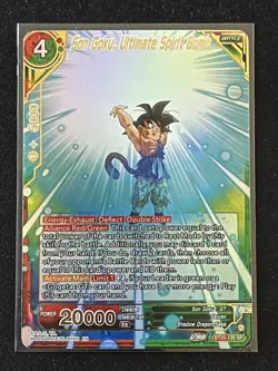Dragon Ball Super Card Game Son Goku, Ultimate Spirit Bomb SR Foil Card - Image 1