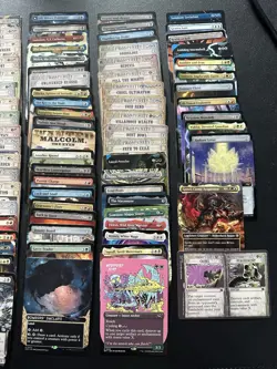 Huge Magic The Gathering Borderless + Showcase Card Lot (106) VariousSetsNonFoil - Image 3