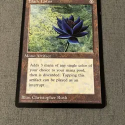 Magic The Gathering - Black Lotus - Oversized Card - 6x9 - Collectors - Image 1