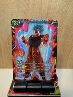 SSB Kaio-Ken Son Goku, DB2-001 Foil Dragon Ball Super Card DBS NM - Image 1