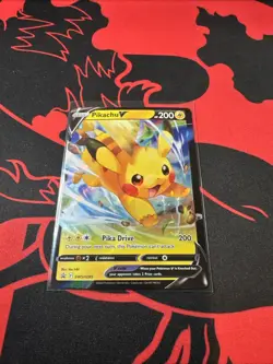 Pikachu V SWSH285 SWSH: Sword & Shield Promo Cards Holo - Image 1