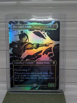 MTG Fire Lord Azula (0313) (Borderless) Foil TLA 313 - Magic The Gathering Card - Image 1
