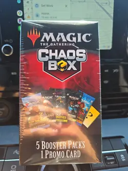 2026 Magic The Gathering CHAOS BOX 5 Booster Packs 1 Promo Card Sealed Brand New - Image 1