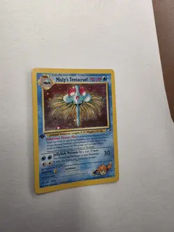 1st Edition Misty's Tentacruel 10/132 Holo Rare card 2000 Gym Heroes set - Image 2