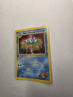 1st Edition Misty's Tentacruel 10/132 Holo Rare card 2000 Gym Heroes set - Image 4