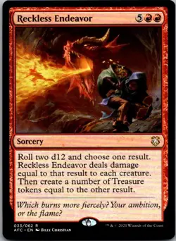Reckless Endeavor R Commander: Adventures in the Forgotten Realms 33 NM - Image 1