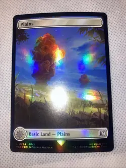 Magic The Gathering Final Fantasy Plains Foil Lot - Image 2