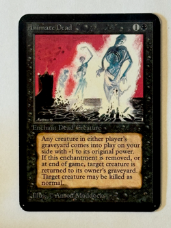 1993 MTG Animate Dead ALPHA - Image 1