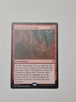 Descent into Avernus Commander Legends: Battle for Baldur Mtg Rare - Image 1