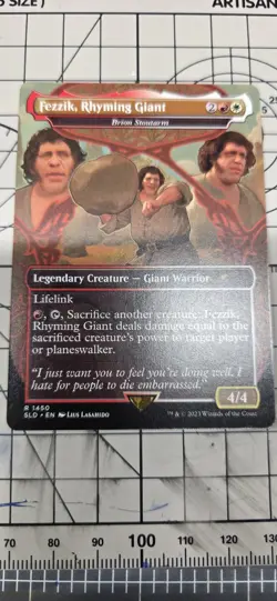 Fezzik, Rhyming Giant - Brion Stoutarm #1450 (NM) Secret Lair Drop SLD Magic MTG - Image 1