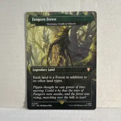 MTG Fangorn Forest (Yavimaya, Craddle of Growth) Borderless LOTR - Image 1