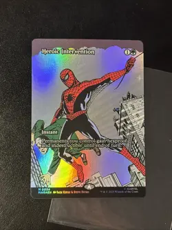 MTG - MAR - Heroic Intervention - Borderless Foil - #34 - Image 1