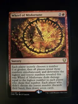 Wheel of Misfortune NM Commander Legends MTG FREE SHIPPING - Image 1