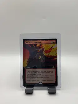 MTG, Mishra's Command FOIL $3 ORDER MIN 339 NM (Extended Art) The Brothers' War - Image 1
