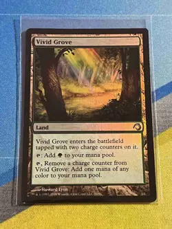 Magic the Gathering MTG Sliver Premium Deck VIVID GROVE Foil - Image 1
