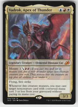 Vadrok, Apex of Thunder M Ikoria: Lair of Behemoths 214 MTG - Image 1