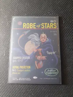 MTG Robe of Stars (0121) *Non-Foil* Borderless Poster Edge Of Eternities NM/MT - Image 1