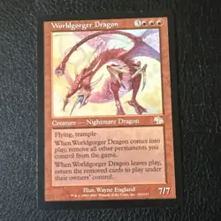 Worldgorger Dragon x1 Judgment NM Condition See Pics - Image 1