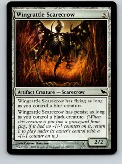 Magic the Gathering Wingrattle Scarecrow Shadowmoor MTG Free Shipping! - Image 1