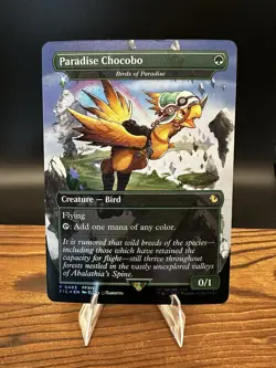 Paradise Chocobo - Birds of Paradise (Borderless) (FIC 0483) Final Fantasy Foil - Image 1