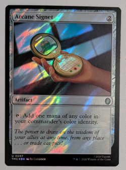 Arcane Signet (57) Surge Foil! TMNT Ninja Turtles TMC, Magic MtG - NM! - Image 1