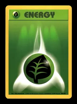 6-02-08 PWE pokemon unplayed . 1999 nintendo wizards base set energy #99/102 - Image 1