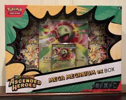 Pokemon TCG - Ascended Heroes Mega Meganium EX Box - Sealed - Image 1