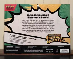 Pokemon TCG - Ascended Heroes Mega Meganium EX Box - Sealed - Image 2