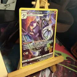 Chandelure TG04/TG30 Lost Origin Trainer Gallery Full Art Holo Pokemon TCG MINT - Image 2