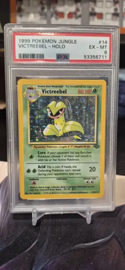 Victreebel 14/64 Holo Jungle Unlimited Rare - PSA 6 Pokemon 1999 - Image 1