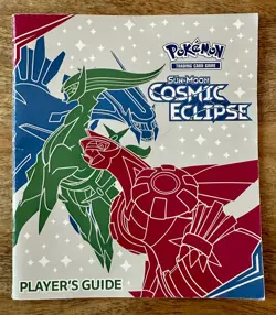 Pokemon TCG Sun & Moon Cosmic Eclipse Player’s Guide Booklet - Image 1