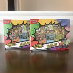 Pokemon TCG Ascended Heros Deluxe Pin Collection New Sealed Boxes Lot Of 2 NEW - Image 1