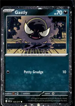 Gastly (Cosmos Holo) 123/217 Holo Miscellaneous Cards & Products Pokemon Holo NM - Image 1