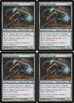 Esper Battlemage X4 Shards of Alara #40 MTG Magic the Gathering NM 2Fire Games - Image 1