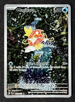 Pokemon TCG Magikarp Scarlet & Violet Paldea Evolved Card 203/193 NM/LP+ - Image 1