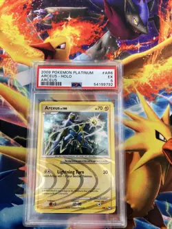 Pokemon TCG Arceus AR6 Holo Rare Platinum 2009 PSA 5 Pokemon - Image 1