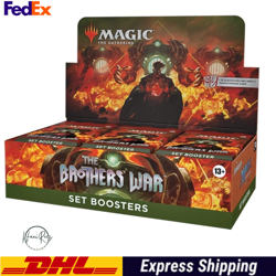 MTG Magic The Gathering The Brothers' War Set Booster Box NEW SEALED (30 Packs) - Image 1