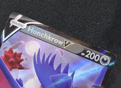 Honchkrow V 088/172 Brilliant Stars NM Ultra Rare Pokemon Card - Image 4
