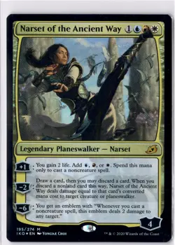 Narset Of The Ancient Way NM* FOIL Ikoria ENGLISH 195/274 mtg -UnltdCards - Image 1