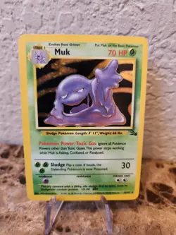 1999 Pokemon WOTC Holo Rare Muk #13/62 13/62 - Image 1