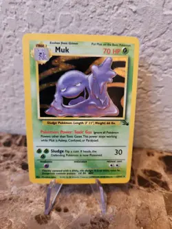 1999 Pokemon WOTC Holo Rare Muk #13/62 13/62 - Image 2