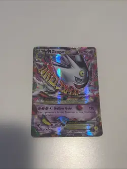 Mega M Gengar EX XY166 Full Art Holo Promo Pokemon Card - Ungraded As-is - Image 2