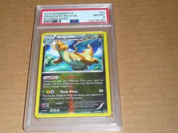 2015 Pokemon XY DRAGONITE REVERSE FOIL ROARING SKIES #51 PSA 8 - Image 1