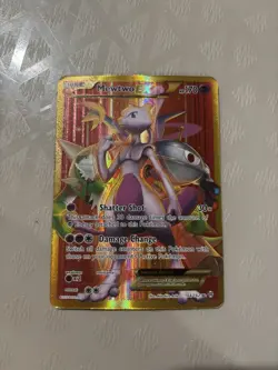 Pokemon TCG Mewtwo EX (164/162 Secret Full Art) XY Breakthrough Holo - Image 1