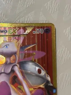 Pokemon TCG Mewtwo EX (164/162 Secret Full Art) XY Breakthrough Holo - Image 3