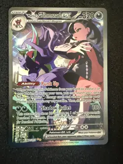 Marnie's Grimmsnarl ex 287/217 Pokemon Holo Rare TCG - Ascended Heroes SIR NM - Image 1