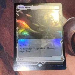 Strip Mine X1 Mtg Zendikar Rising Expedition Nm Foil - Image 1